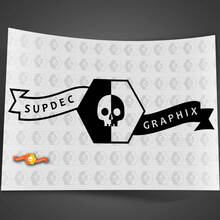 SupDec GraphiX logo any size decal sticker
 2