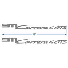 911 Carrera 4 GTS Side Door Vinyl Decals Set for Porsche 911 _3