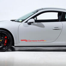 911 Carrera 4 GTS Side Door Vinyl Decals Set for Porsche 911 _6