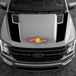 2023 Ford F-150 Tremor Hood Graphics 2022 2023 Ford Vinyl Decals
