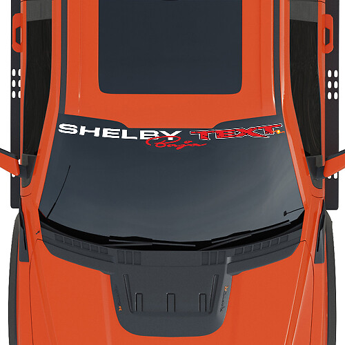 Windshield Banner Ford F-150 Raptor Shelby Raptor Baja Edition graphics decal sticker
