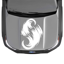 Hood Wave Graphics Vinyl Stickers Decals fit Suba Forester
 2