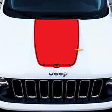 Custom Blackout Hood Vinyl Decal for Jeep Cherokee Trailhawk_3