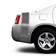 Custom Stripes Trunk Bedside Vinyl Decal Sticker for Dodge Charger 2009-2015_3