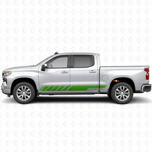 Slanted Racing Door & Rocker Panel Vinyl Stripes for Chevrolet Silverado 1500 T1XX 2019-2026_6