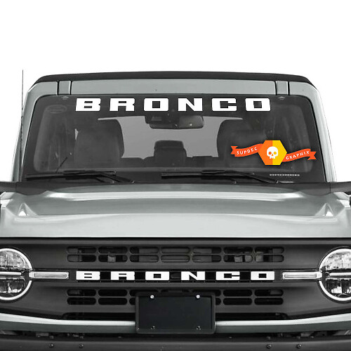 Windshield Logo Vinyl Decal for Musclecar horse