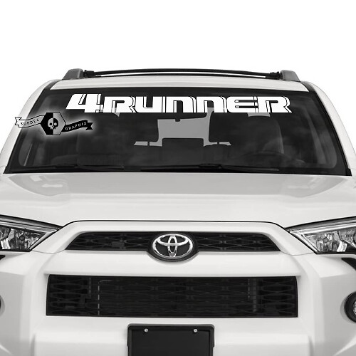 4Runner Windshield Banner Vinyl Decal for Toyota 4Runner
