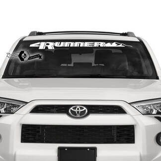 4Runner 2023 Windshield Mountain Vinyl Logo Decals Stickers for Toyota 4Runner TRD
