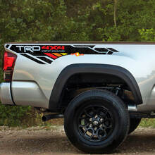 TRD 4x4 PRO Sport Off Road Bed Side Vintage Shadows Topographic Map Sticker Decal fit to Tacoma 2013-2023 or Tundra all years
 2