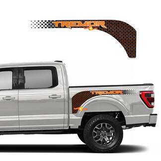 2022 2023 Ford F-150 Tremor Tracery Splash Side Bed Decal Sticker Vinyl Graphics 2023
