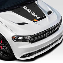 Hood Insert Dodge Durango SRT Hemi Blackout Sticker Decal
 2