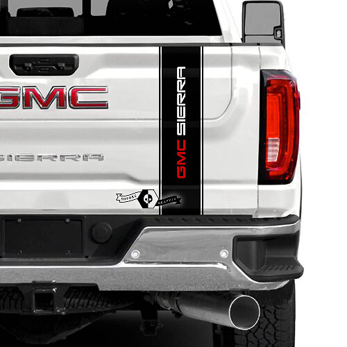 Branded Tailgate Stripe Vinyl Decal for GMC Sierra 2500HD 2022-2023