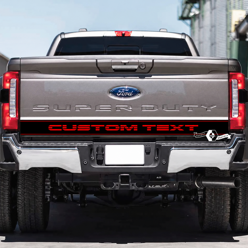 Tailgate Musclecar Super Duty 2023 Logo Vinyl Decals Stickers Graphics 2 Colors