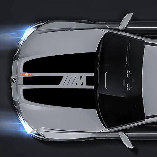 2021+ BMW M4 G82 G83 M3 G80 M Performance Hood M vinyl decal sticker
