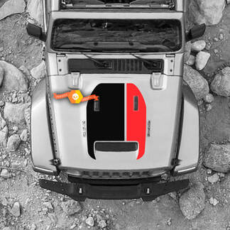 Hood Jeep MOJAVE Wrangler Vinyl Hood Scoop Decal Sticker Graphics 2 Colors

