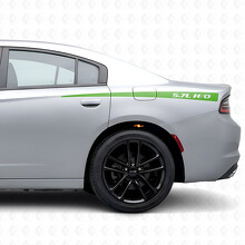 5.7L H/O Stripes Side Vinyl Decal Sticker for Dodge Charger 2015-2026_3