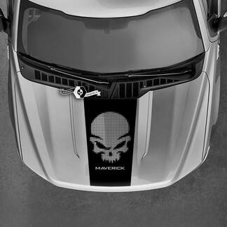 Hood Ford Maverick Punisher Graphics Decals Any Colors Maverick Stickers
