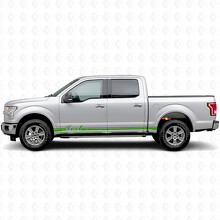 Custom Dual Stripes Rocker Panel Vinyl Decal Sticker for Musclecar truck_3