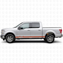 Custom Dual Stripes Rocker Panel Vinyl Decal Sticker for Musclecar truck_4