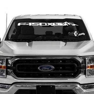 Ford F-150 XLT Mountains Window Windshield Graphics Decals Stickers
