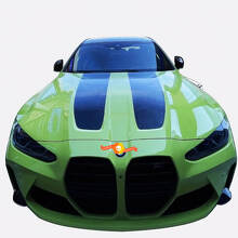 2021+ BMW M4 M3 G80 G82 G83 Hood CSL Style vinyl decal sticker
 2