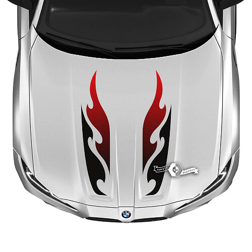 2021+ BMW M4 M3 G80 G82 G83 M Performance Hood M Gradient Vinyl Decal Sticker 2 Colors
