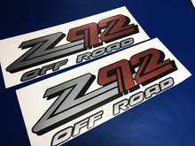 2 GMC Z92 OFF ROAD SEIRRA YUKON CANYON Decal Sticker 2