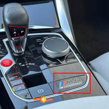 M Badge Vinyl Sticker Decal M2 M3 or M4 Competition Sticker Decal for Central Control Panel Unit
 3