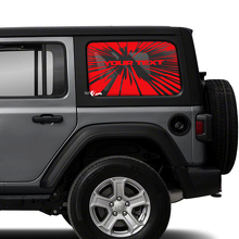 Explosin’ Window Side Vinyl Sticker Decal for Jeep Wrangler 3