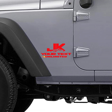 JK Mountain Style Vinyl Decal for Jeep Wrangler Unlimited 3