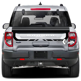 Ford Bronco Tailgate Bed Wrap Decals Stickers
