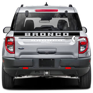 Ford Bronco Tailgate Bed Trim Stripe Logo Wrap Decals Stickers
