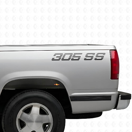 305 SS Bedside Vinyl Decal Set for Chevrolet Trucks