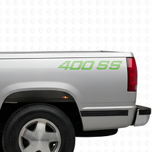 400 SS Bedside Vinyl Decal Set for Chevrolet Trucks_4