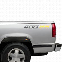 400 SS Bedside Vinyl Decal Set for Chevrolet Trucks_9