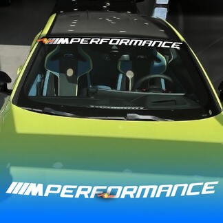 M Performance M decal Windshield sticker fit to BMW New G series Style

