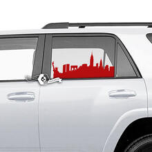 Pair of 4Runner  Window Statue of Liberty Side Vinyl Decals Stickers for Toyota 4Runner
 2