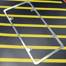 Slimline Blank Billet Aluminum US License Plate Frame_2