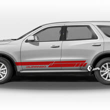 Pair Dodge Durango Side Doors Rocker Panel Trim Stripes Decal Vinyl Stickers
 2