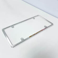 M Performance Style Billet Aluminum Slimline US License Plate Frame_3