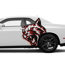 Wildcat Rear Fender Vinyl Decal Set for Dodge Durango_2