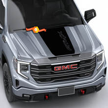 GMC 1500 AT4X Hood Truck Vinyl Sticker Decal Graphic
 3