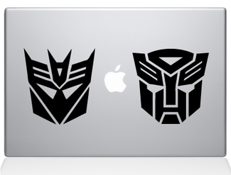Transformers decal sticker for MacBook Laptop
