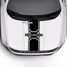Jeep Renegade Trailhawk Sport Hood Logo Stripe Vinyl Decal Sticker
 3