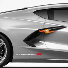 Stingray R Side Vinyl Decal Set for Chevrolet Corvette C8_2