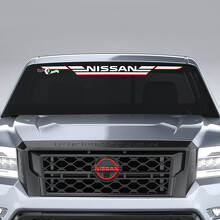 Nissan Windshield Vinyl Decal For Nissan Frontier _3