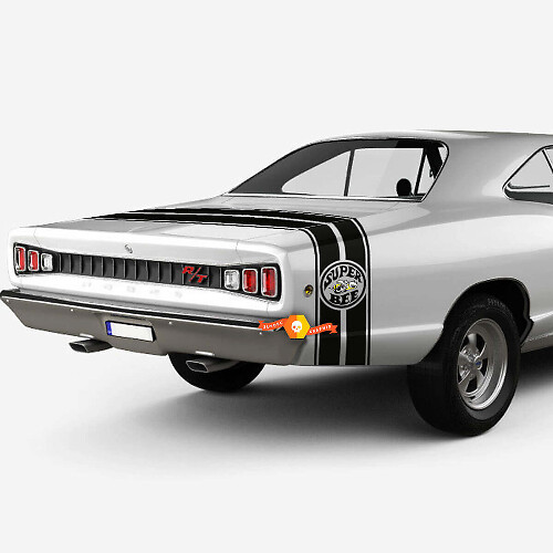 Dodge 1969 Super Bee Tail Band Stripe Vinyl Decal Sticker Graphics
