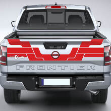 Nissan Frontier Tailgate Geometry Vinyl Stickers Decals Graphics
 2