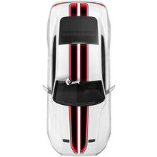 Ford Mustang Mach Hood Roof Tailgate Decal Vinyl Sticker Shelby Sport Racing Stripes 2 Colors
 3