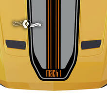 Ford Mustang Mach 1 Hood Roof Tailgate Decal Vinyl Sticker Shelby Sport Racing Lines Stripes 3 Colors
 2